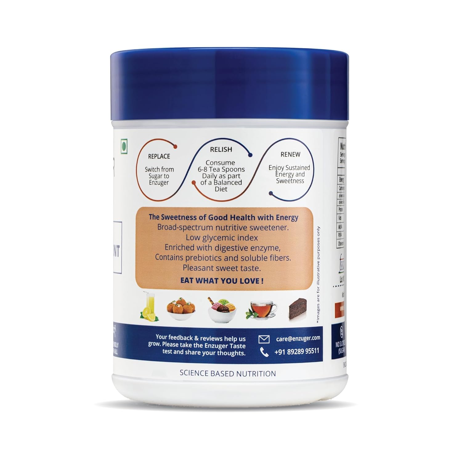 Enzuger (400 gm) | 1:1 Sugar